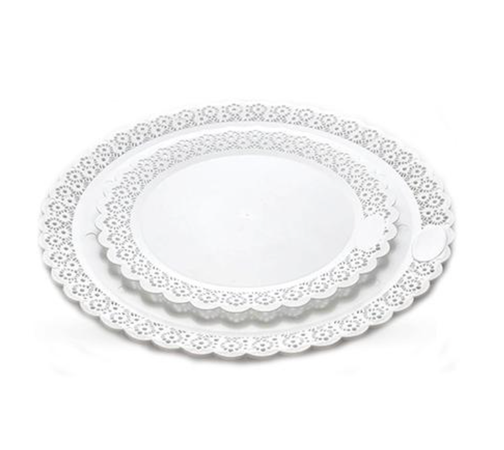 BANDEJA PLASTICA REDONDA DE 33CM X1 AYF