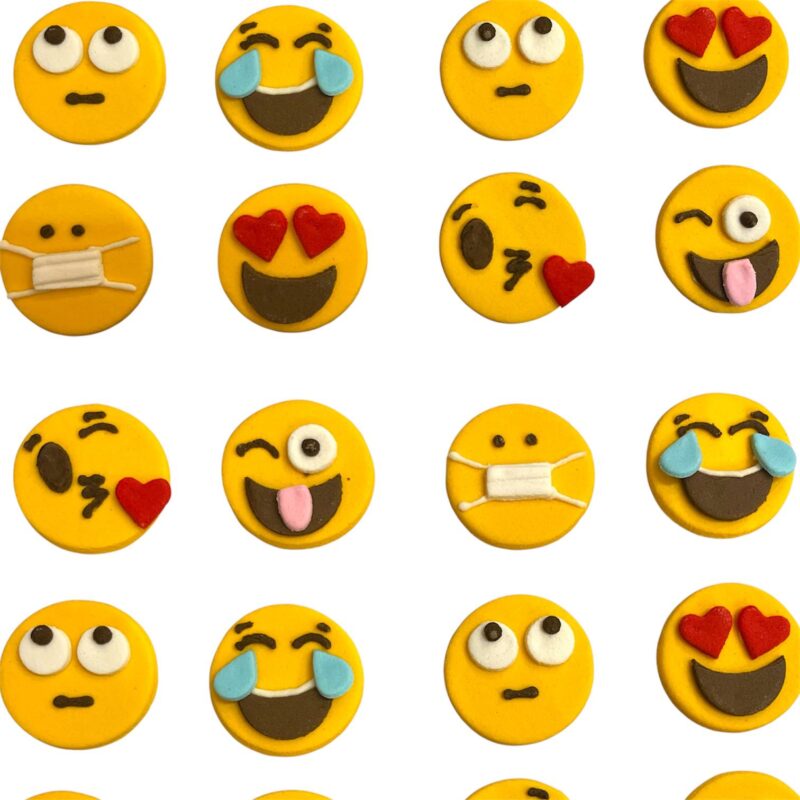 EMOJIS DE AZUCAR| POTE X12