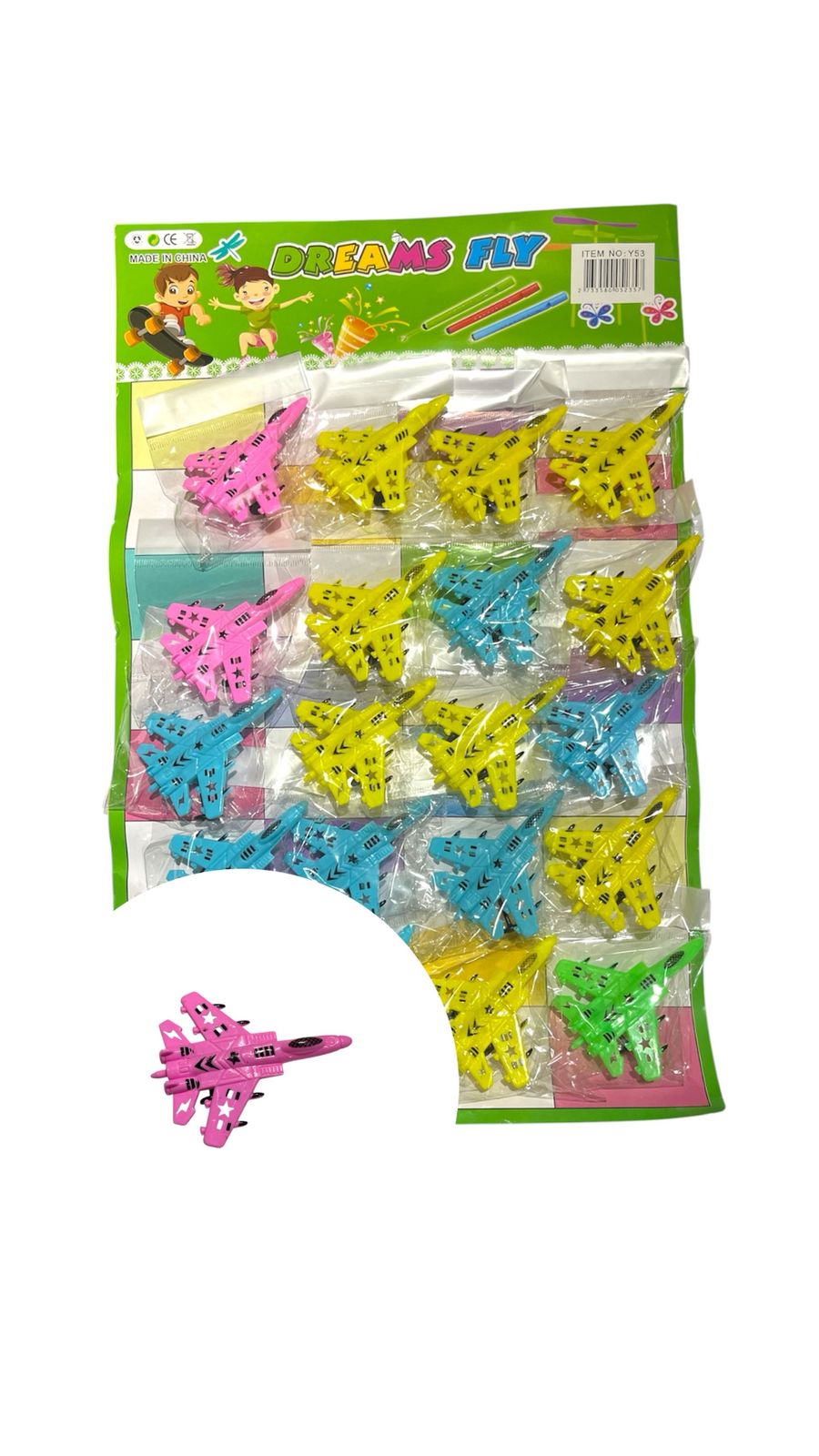 AVION DE GUERRA BLISTER X20