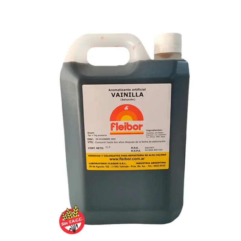 ESENCIA DE VAINILLA X2litros| FLEIBOR