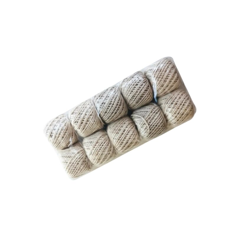 HILO DE ALGODON CHICO 20g. X10