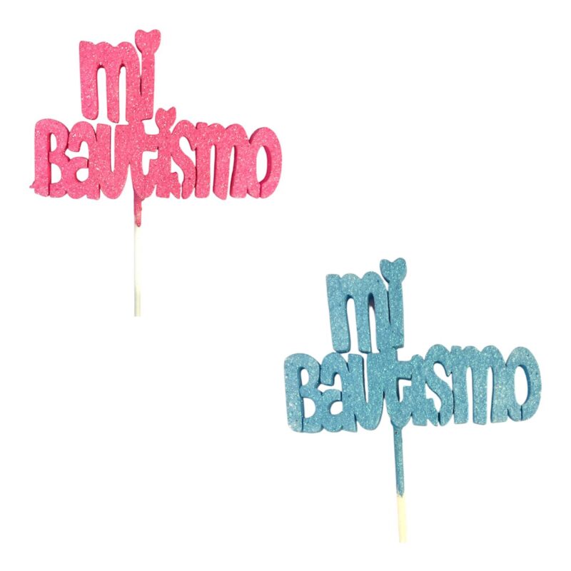 FRASE "MI BAUTISMO" X6 DE TELGOPOR