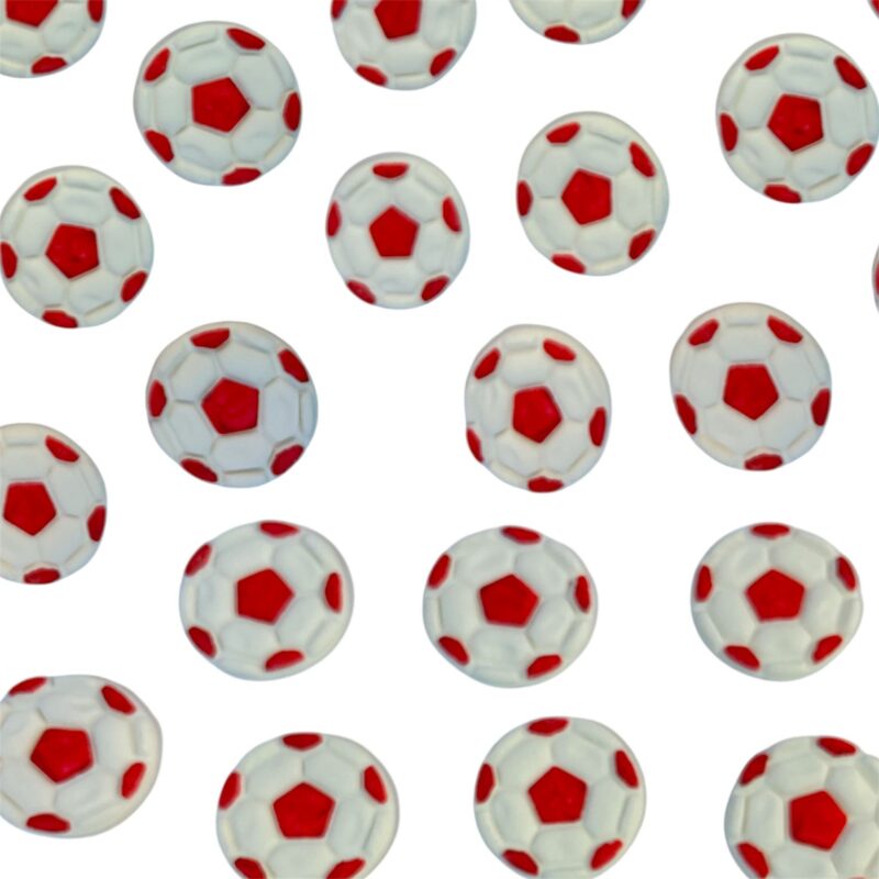 PELOTITAS DE FUTBOL DE AZUCAR| POTE X12