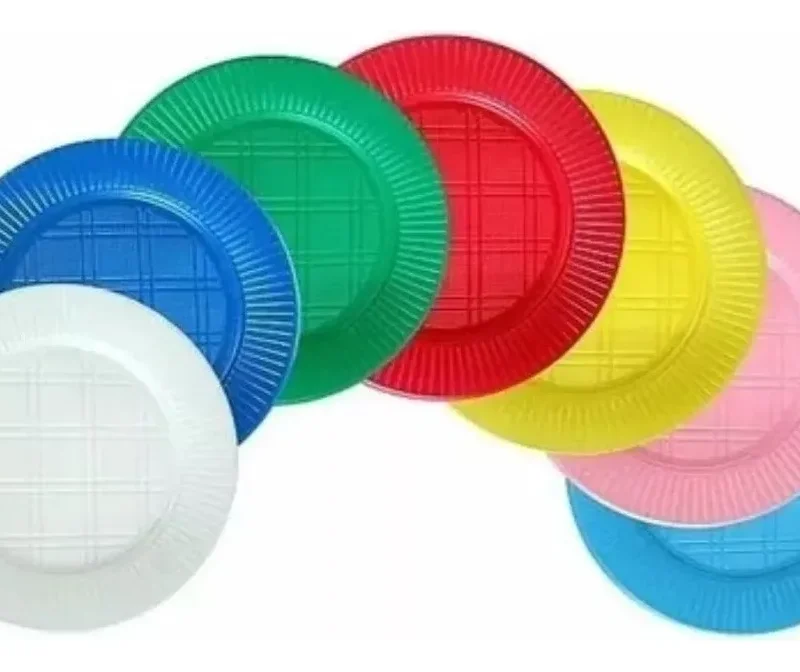PLATO CHICO DE COLORES X50| SAN ANDRES
