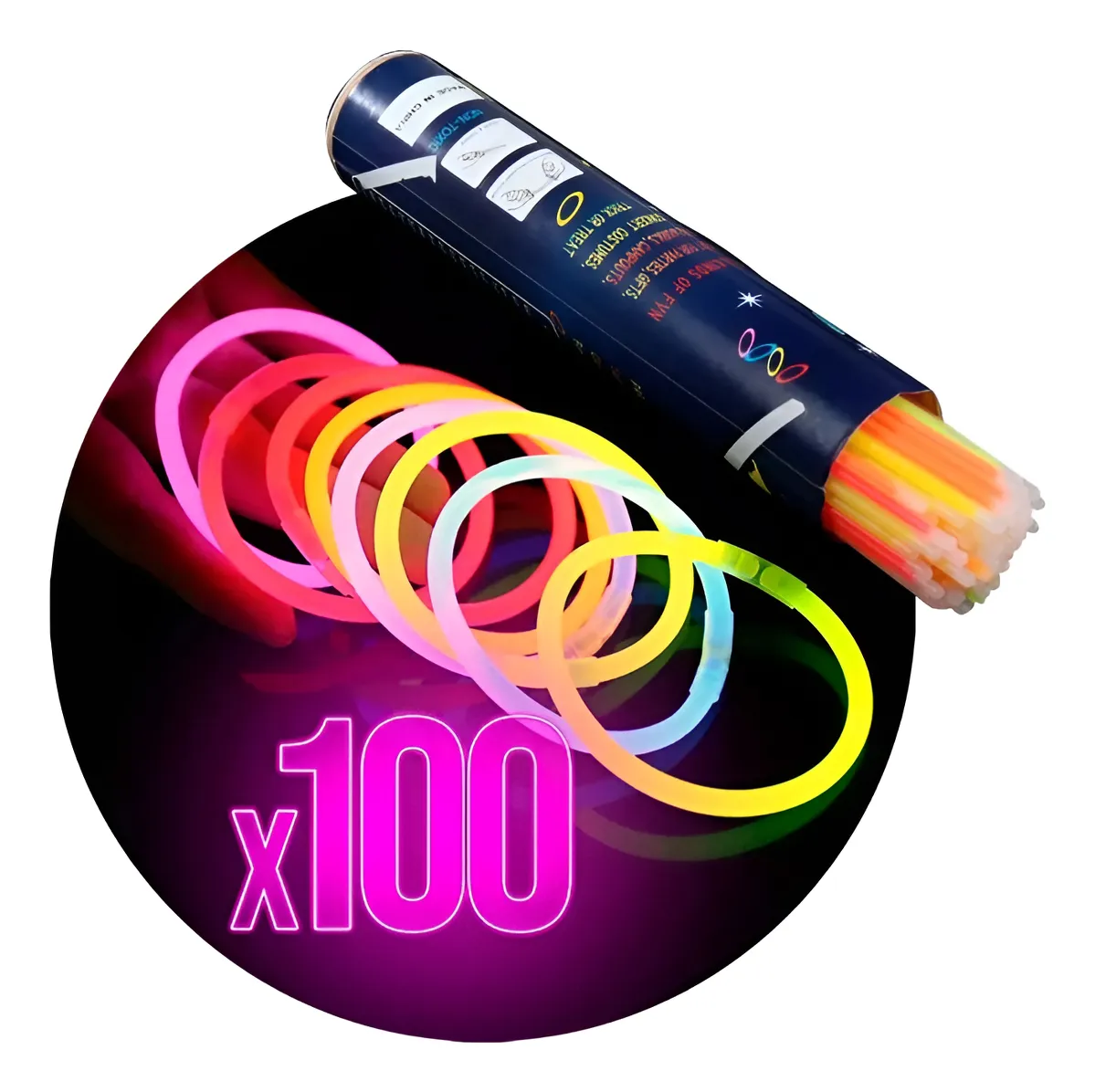 PULSERAS NEON X50