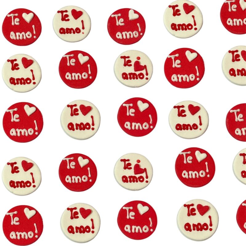 CÍRCULO "TE AMO" POTE X12