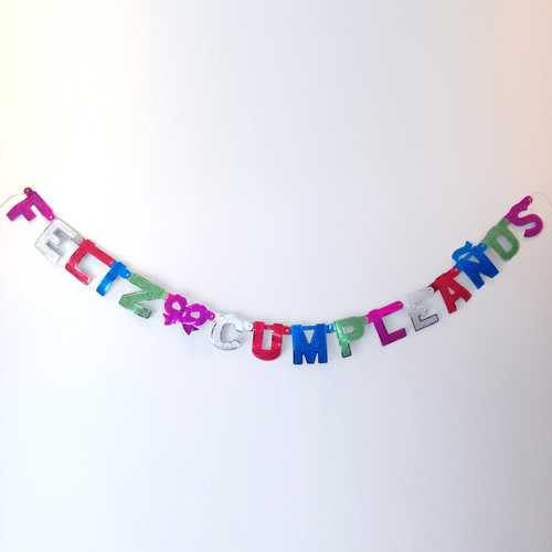 Guirnalda Letras c/Gliter F.C. x 1 TRIGGER IMP