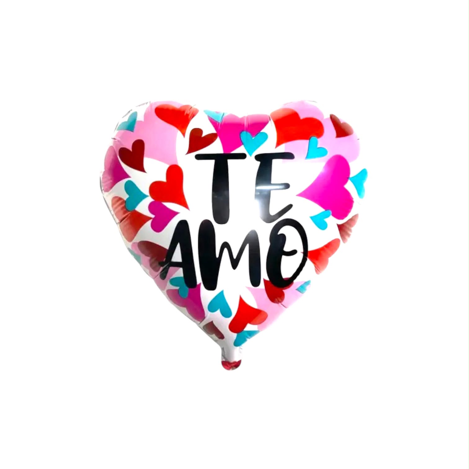 GLOBO "TE AMO" CORAZÓN METALIZADO 45CM X1 - Imagen 7