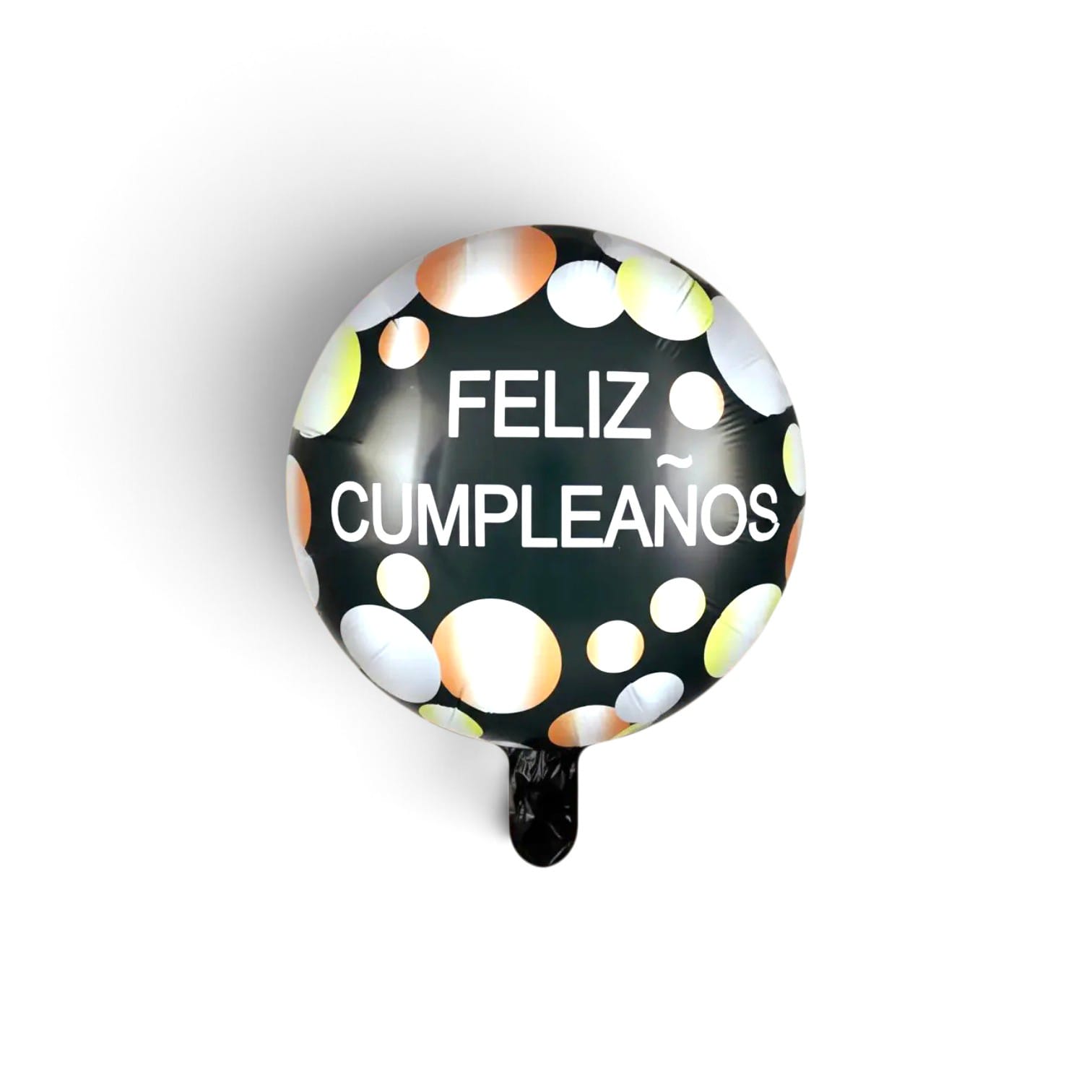 GLOBO METALIZADO FELIZ CUMPLEAÑOS 45cm X1 - Imagen 5