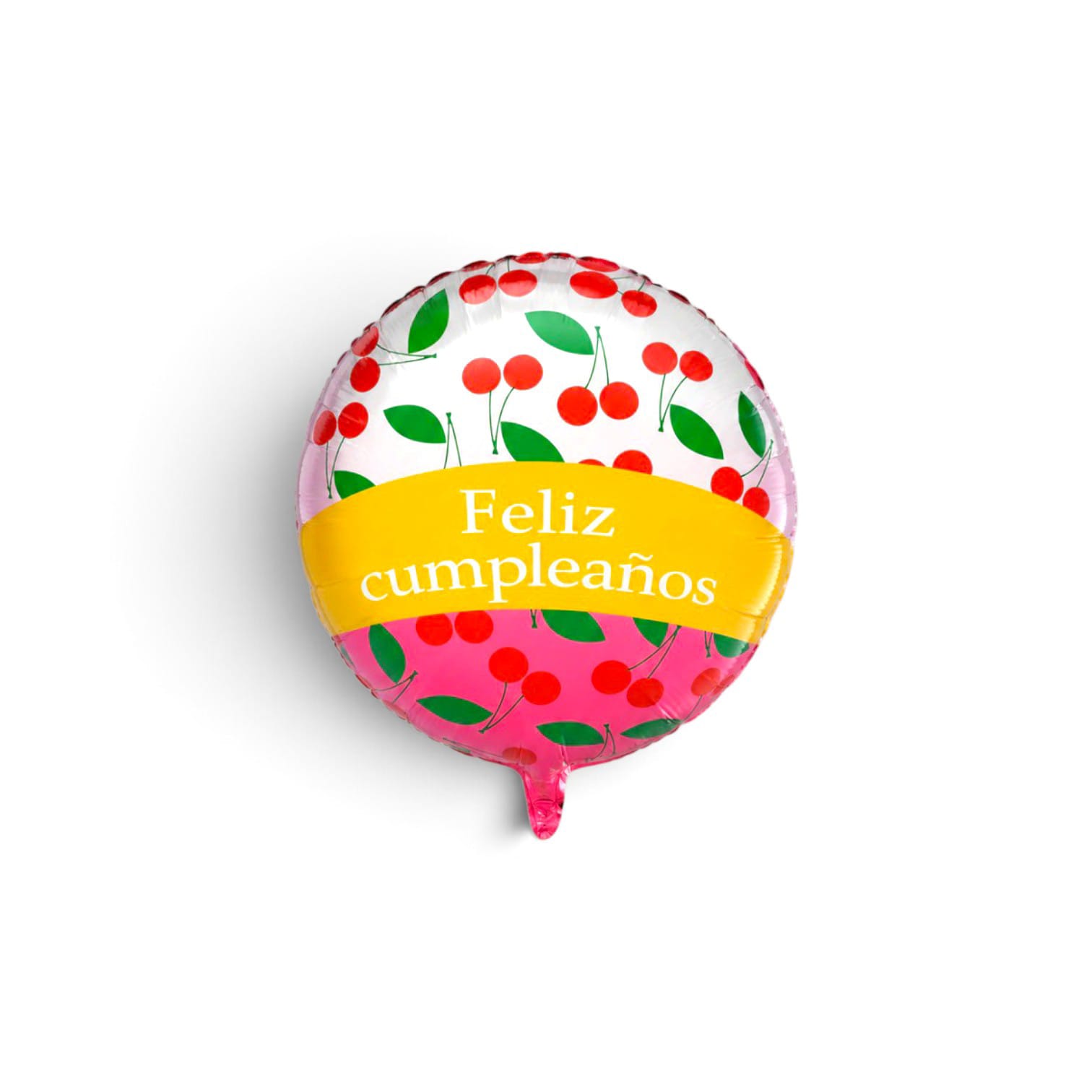 GLOBO METALIZADO FELIZ CUMPLEAÑOS 45cm X1 - Imagen 3
