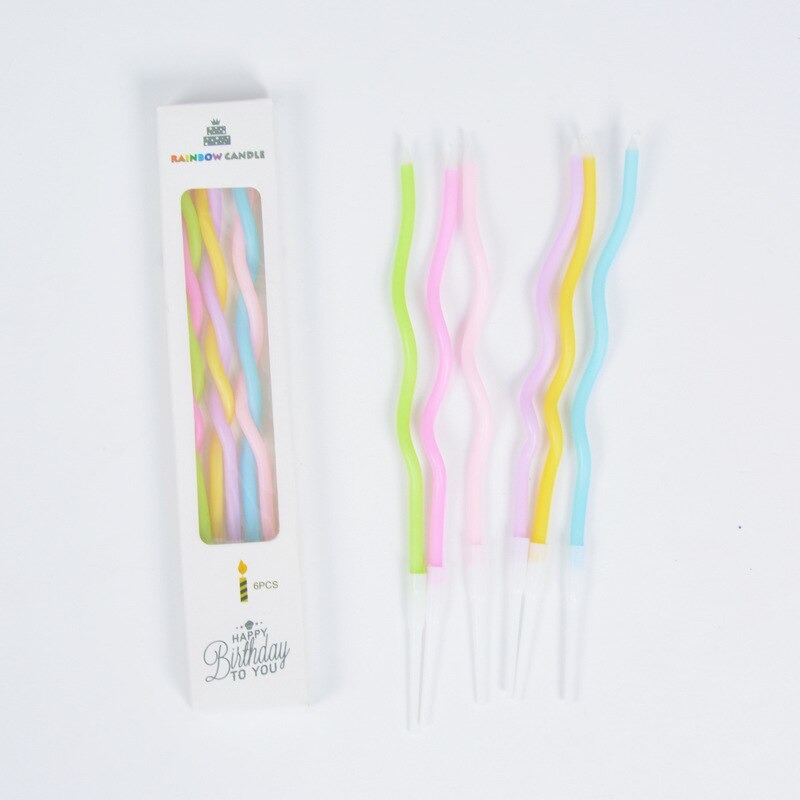 Vela CANDE pastel x6