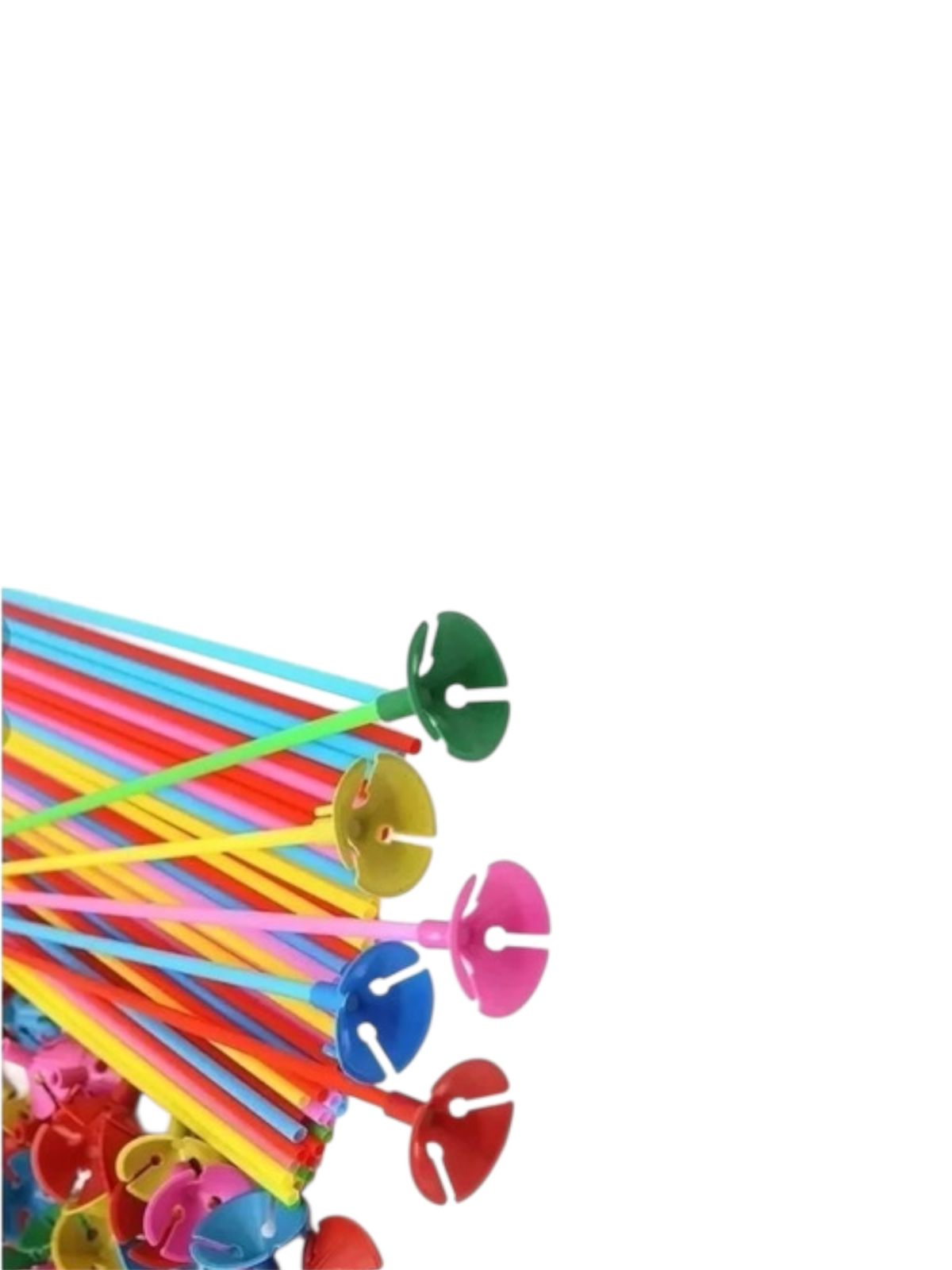 PALITO P/GLOBOS MULTICOLOR X25