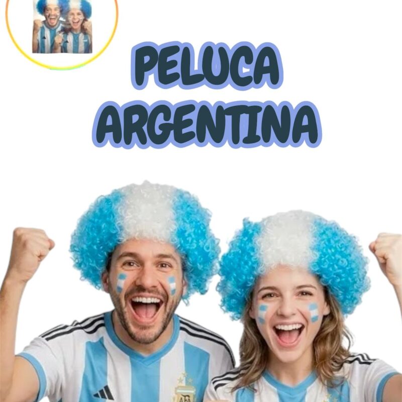 PELUCA AFRO ARGENTINA X1