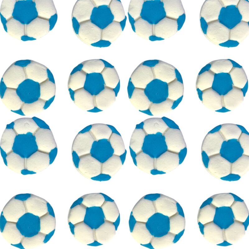 FUTBOL GRANDE DE AZUCAR X4 (5cm aprox)