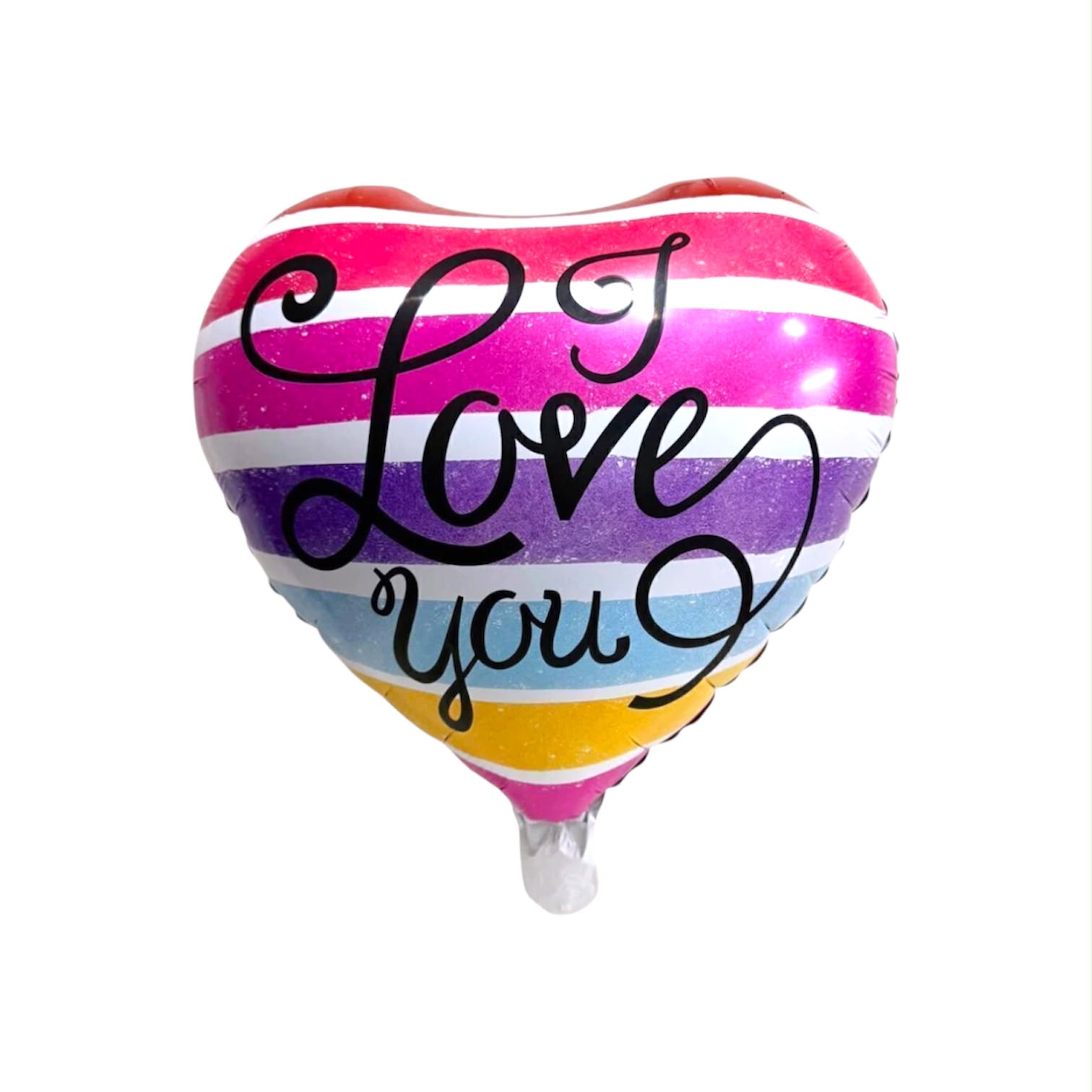 GLOBO "TE AMO" CORAZÓN METALIZADO 45CM X1 - Imagen 9